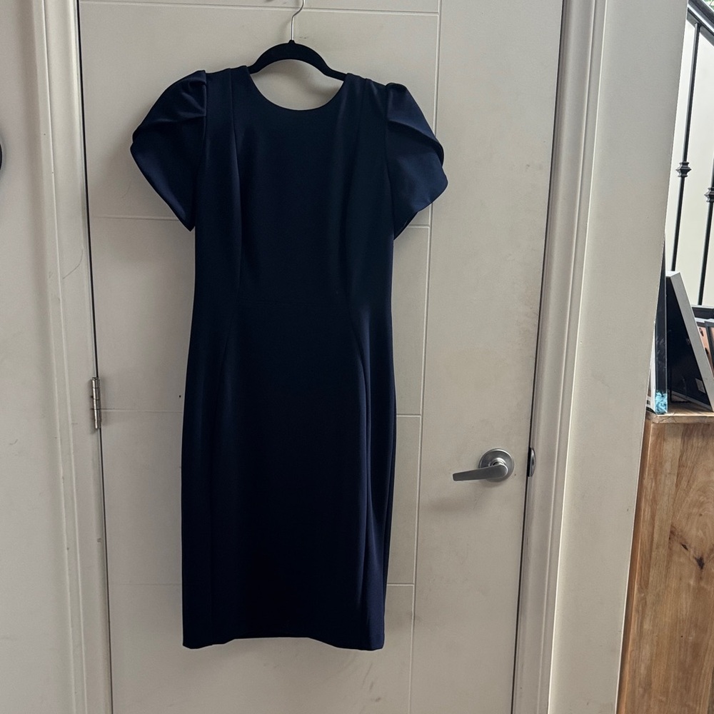 Calvin Klein Midnight Blue Midi Dress